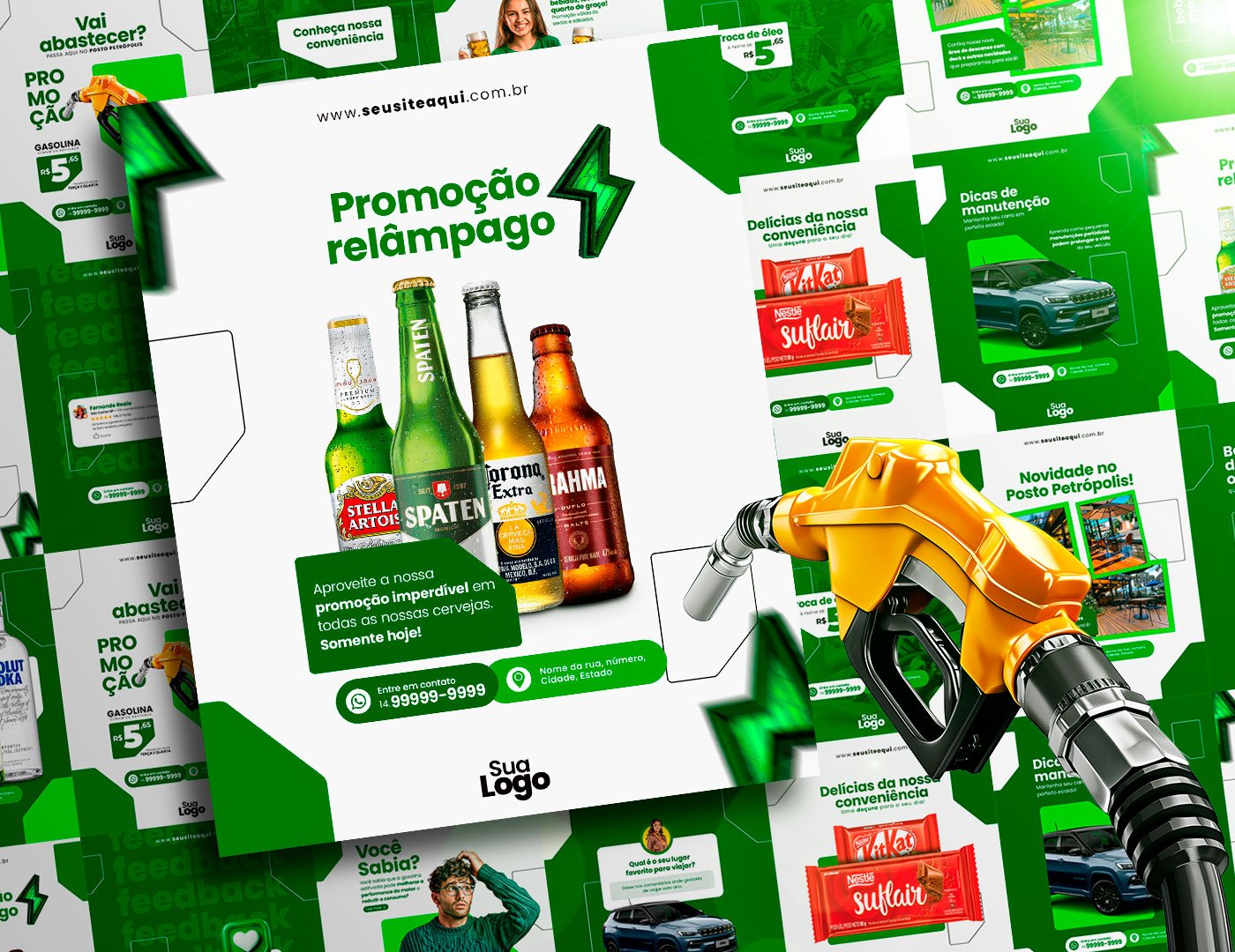 Pack -Posto de Combustível
