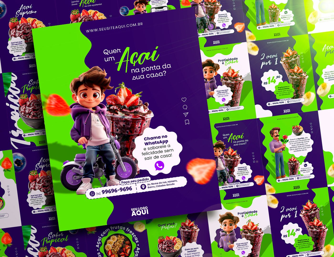 Pack -Açaí Bar / Shop