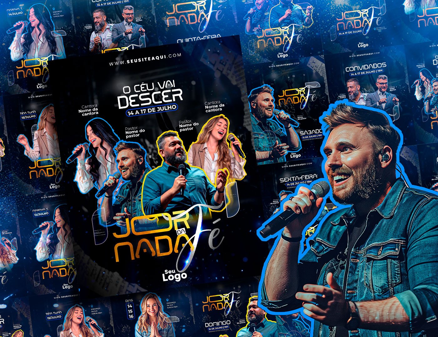 Pack -Flyers Igrejas